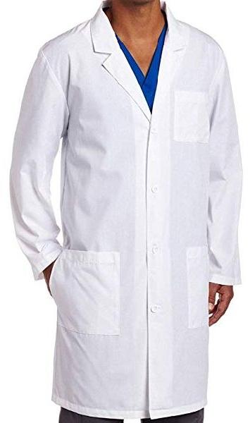 Full Sleeves Cotton Lab Coat, for In Laboratory, Size : S, M, XL, XXL