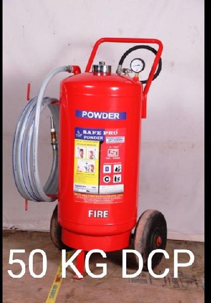 50 Kg DCP Type Fire Extinguisher, Gas Type : Dry Chemical Powder