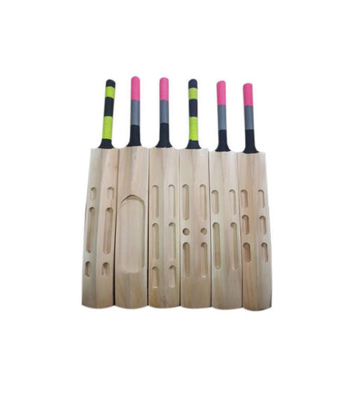 Rubber Wood Kashmir Willow Bat, for Playing Cricket, Pattern : Printed