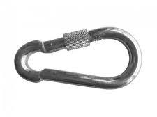 Iron Snap Hook With Screw Lock, For Hanging, Lifting, Size : 60-75mm