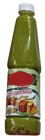 1 Kg Green Chilli Sauce, Packaging Type : Bottle