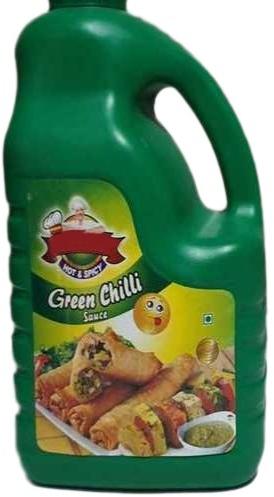 5 Kg Green Chilli Sauce, Packaging Type : Can