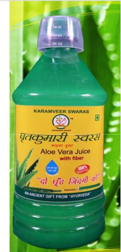 Karamveer Swaras Aloe Vera Juice, Packaging Type : Bottle