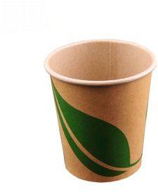 Round Brown Disposable Paper Cup