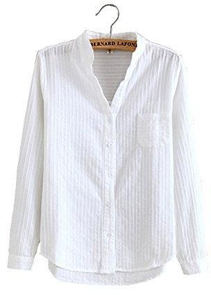 Plain Cotton Ladies Full Sleeve Shirt, Size : M, XL, XXL