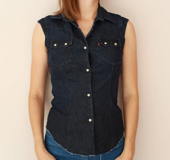 Ladies Sleeveless Shirt, Size : M, XL, XXL