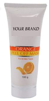 orange peel off mask