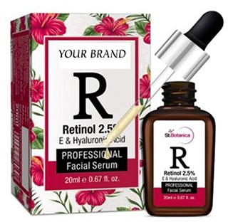 Retinol E Hyaluronic Acid Facial Serum, for Face, Skin Perfection, Feature : Help Removing Pimples