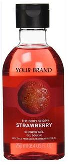 Vive Cosmetics Strawberry Body Shower Gel, for Personal, Gender : Unisex