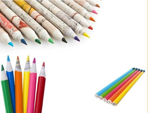 Colored Paper Pencil