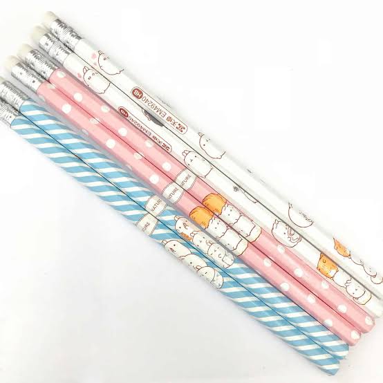 Printed Wooden Pencil, for Student, Feature : Easy To Grip, Smooth Writing