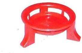 Polished Plain Plastic Boot Pot Stand, Shape : Round