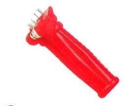 Manual Plastic Corn Cutter, Color : Red Silver