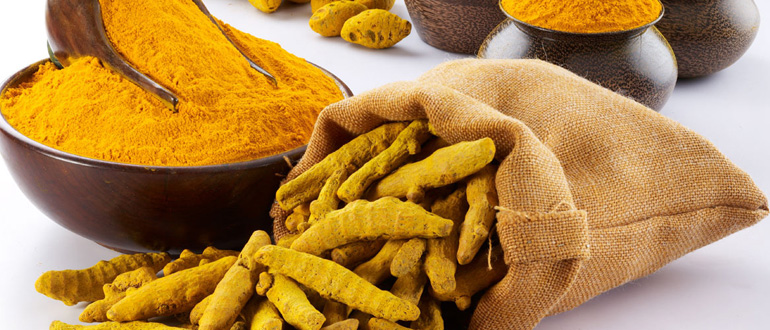 Natural Turmeric Finger, for Cooking, Cosmetic Products, Medicine