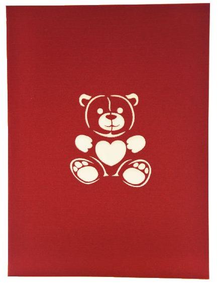 Soft Bear Love Card for Anniversary