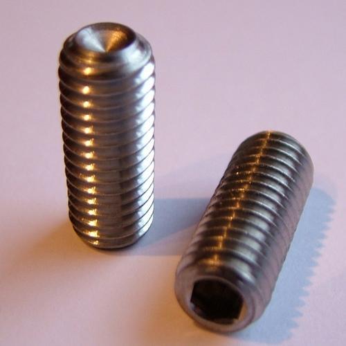 Capital Hardwares Stainless Steel Round Grub Screw, Grade : DIN