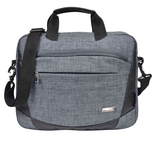Polyester Grey Laptop Bag