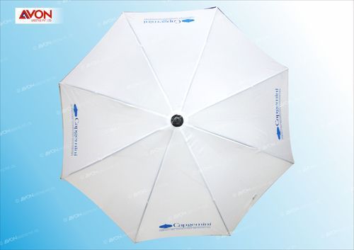 Polyester White Umbrella
