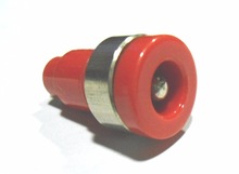 BRASS NYLON mounting banana plug