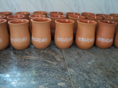 Terracotta Mug with Logo