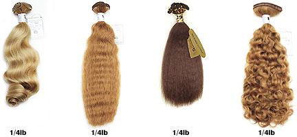 Human Hair Extension, for Parlour, Personal, Style : Curly, Straight