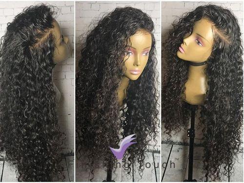 Human Hair Ladies Curly Wigs, for Parlour, Personal, Length : 15-25Inch