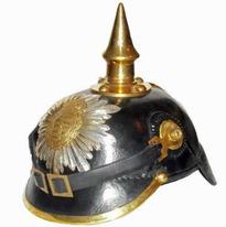 Metal German Pickelhaube Helmet, Style : Antique Imitation