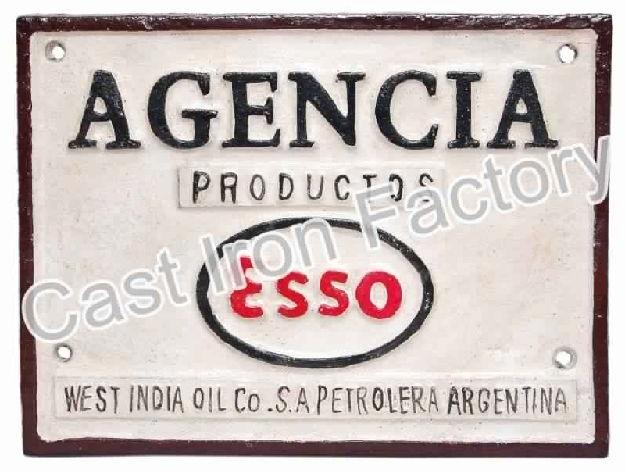 ESSO Agencia Wall Plaque