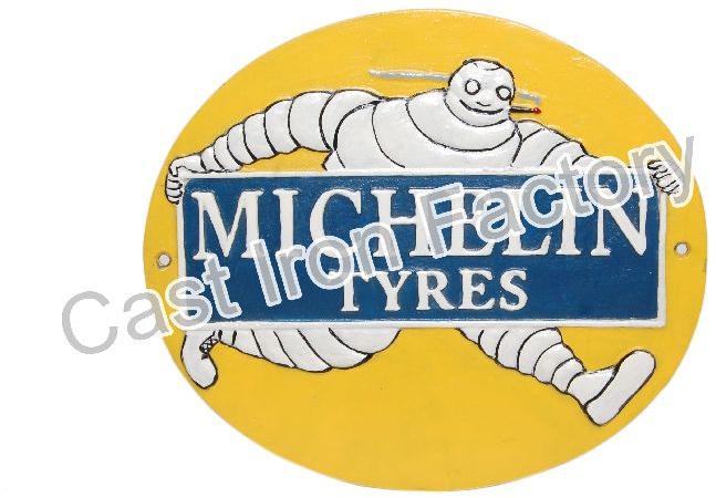 Michelin Smoking Wall Plaque