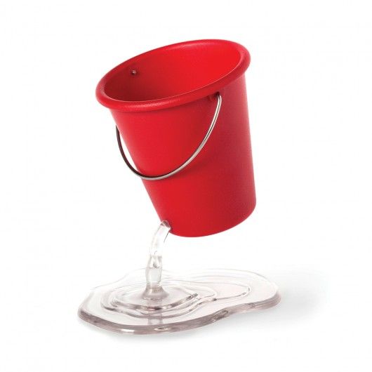 Floating Desk Bucket-Stationary Holder