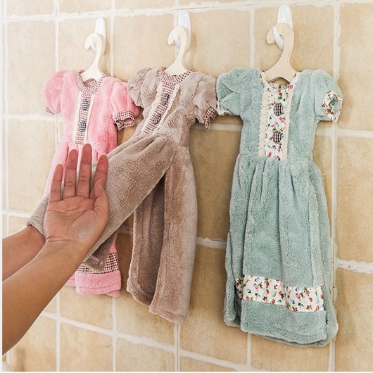 Hanging Frock Hand Towel For Hand Wipe