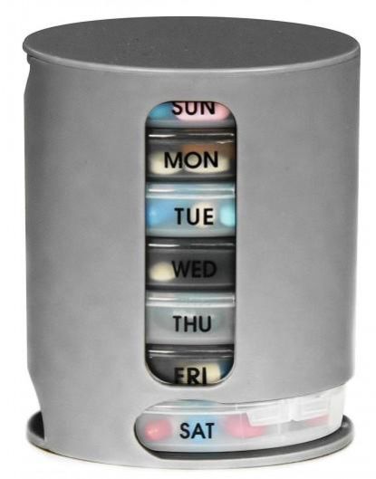 New- Pill Organizer 7 Days 4 Slots Each