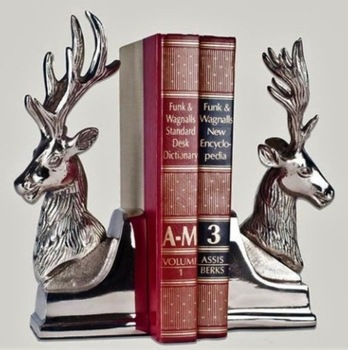 Metal Decorative Bookend