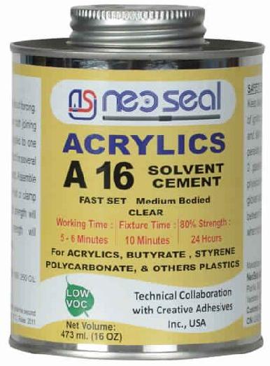 Medium Bodied Low VOC Acrylic Cement