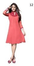 Stylish Neck designer Kurtis, Size : M, XL