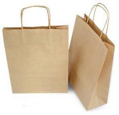 Brown Paper Carry Bag, for Shopping, Feature : Eco-Friendly, Good Quality