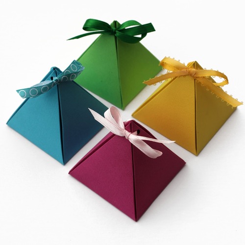 Plain Paper Gift Box, Shape : Triangle
