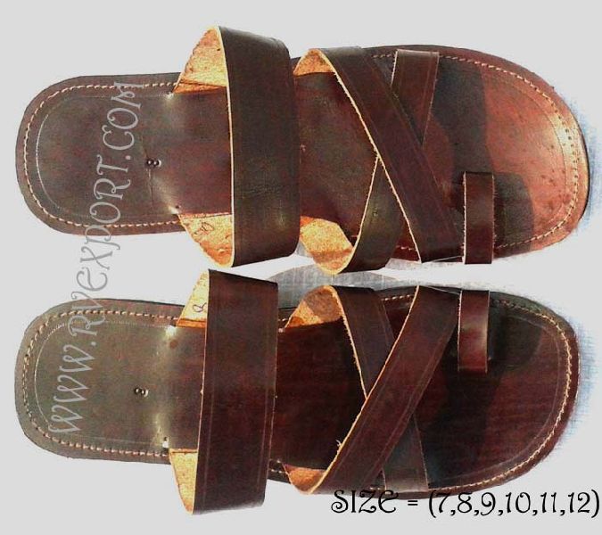Leather Sandals For Man\'s