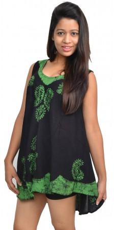 New Women Rayon Batik Top, Size : Free Size