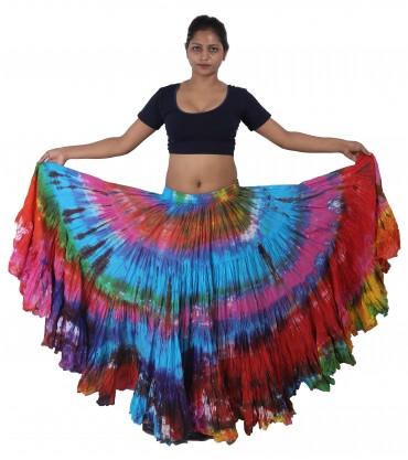 Ultra Gypsy Tribal Belly Dance Tie Dye Skirts