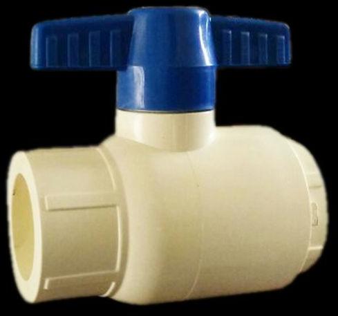 Medium Cpcv cpvc ball valve, for Air Fitting, Gas Fitting, Water Fitting, Pattern : Plain