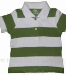 Cotton Yarn Dyed Polo T-Shirt
