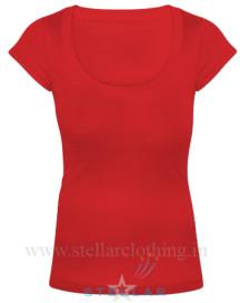 Scoop Neck T-Shirt For Womens
