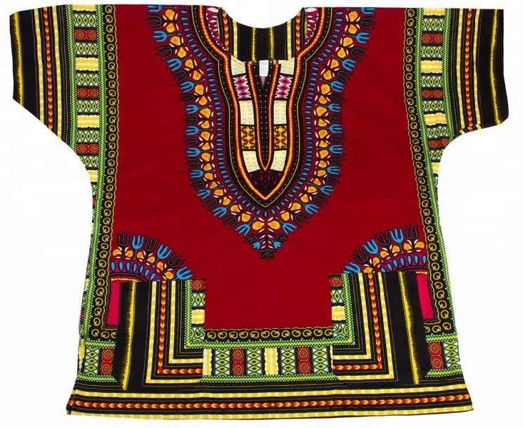 Cotton African Dashiki Dress