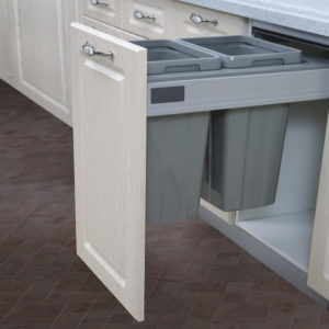 DUAL WASTE BIN FOR SMART DRAWER SYSTEM