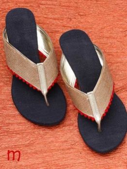 Maalpani Sequence Jute Wedges