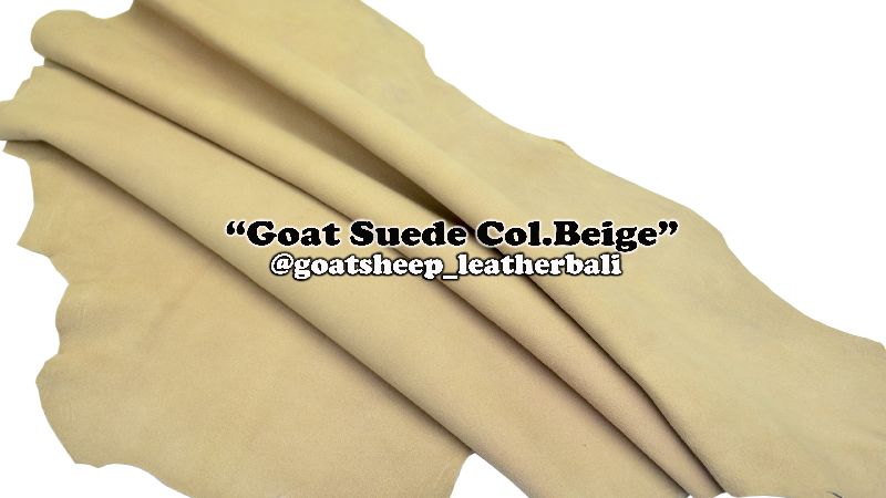 Goat Suede Col.Beige