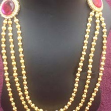 Steps Gold Plated Designer Necklace