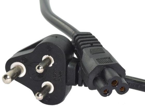 Power Cable Cord 3 Pin Laptop adapter Charger