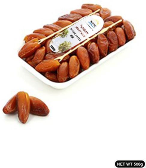 Pitted Dates 500 Gr Tray, Seedless Fresh Dates From Tunisia